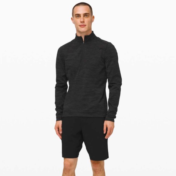 lululemon athletica Other - Lululemon City Sweat 1/2 Zip *Jacquard Black / Obsidian Large